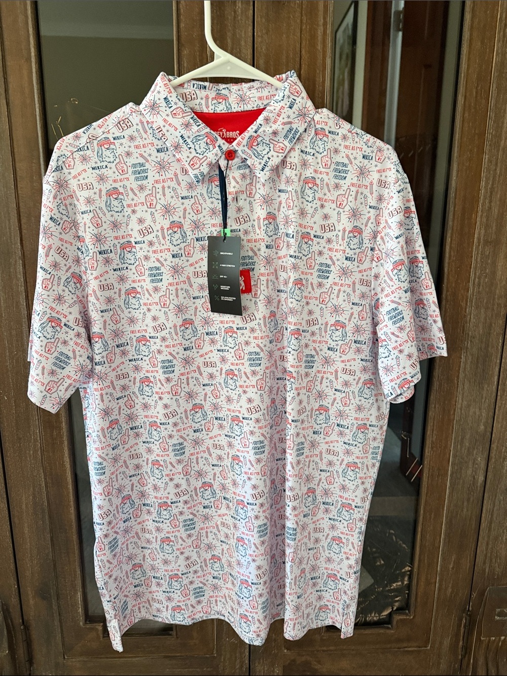 Bogey Boys Men’s ‘Merica Polo